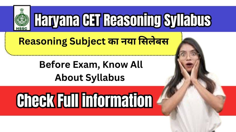 Haryana CET Reasoning Syllabus